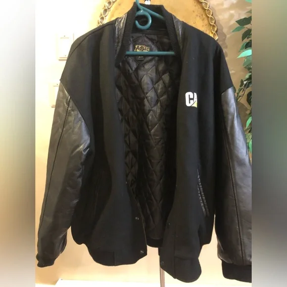 Black Bomber Jacket - Picture 4 of 5